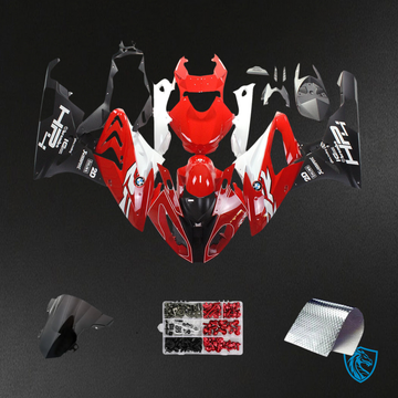 BMW S1000RR (2015-2016) Fairing Set -  Red - ABS Bodywork