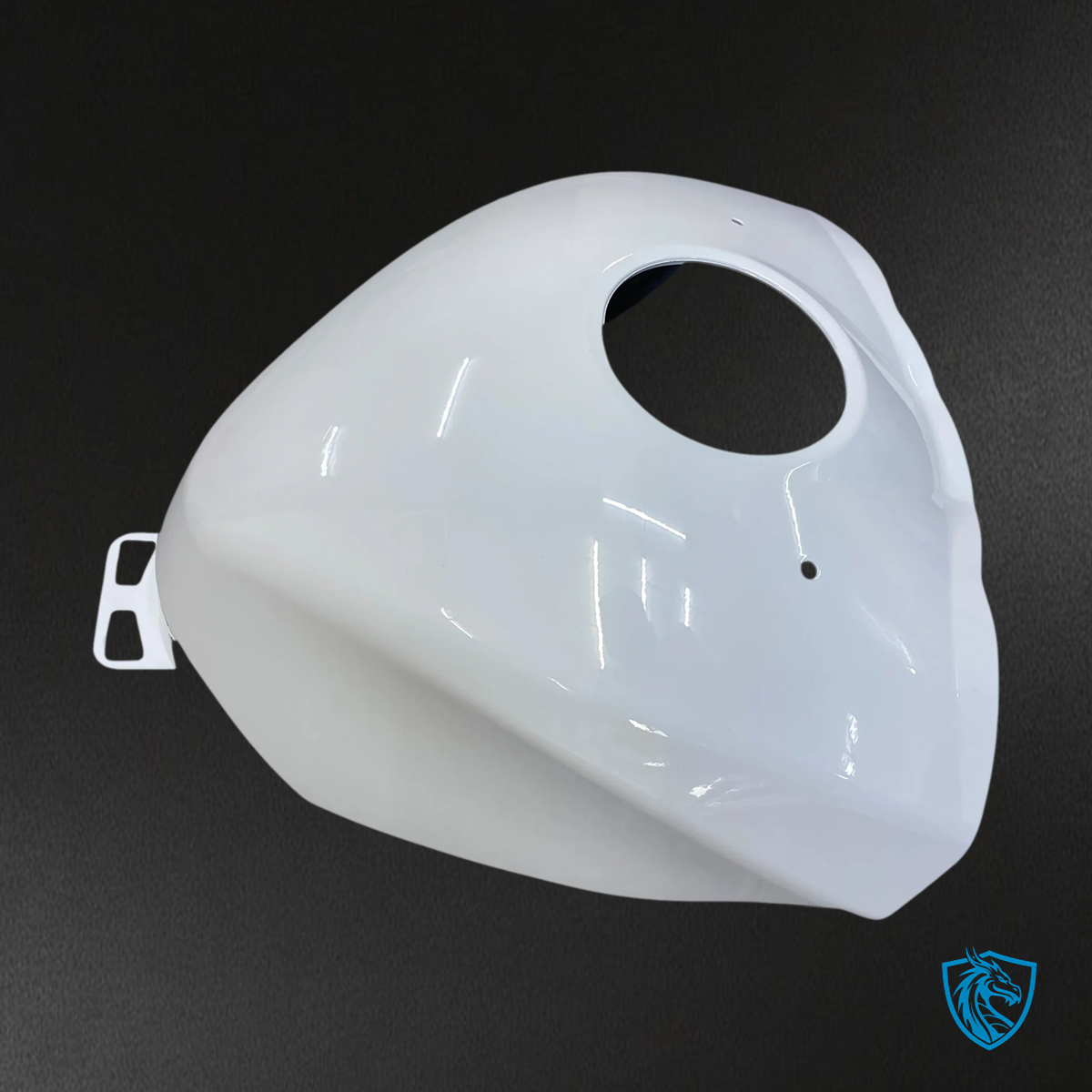 BMW S1000RR 2015-2016 White Style 4 ABS Fairing Kit - Tail Section View