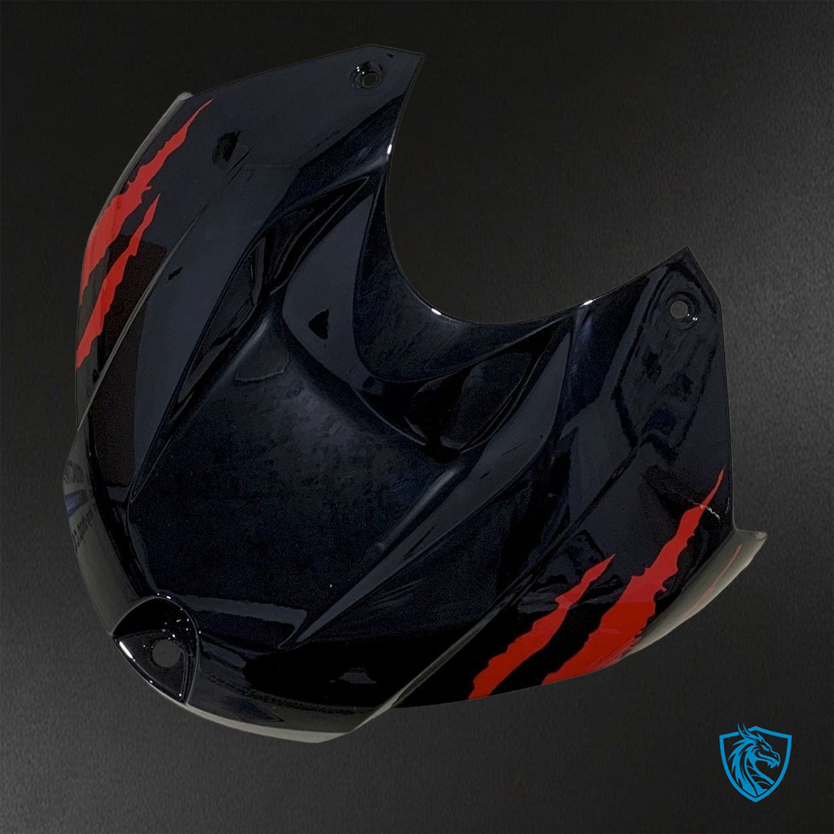 BMW S1000RR (2015-2018) Glossy Black & Red - Replacement Motorcycle Fairings Kit