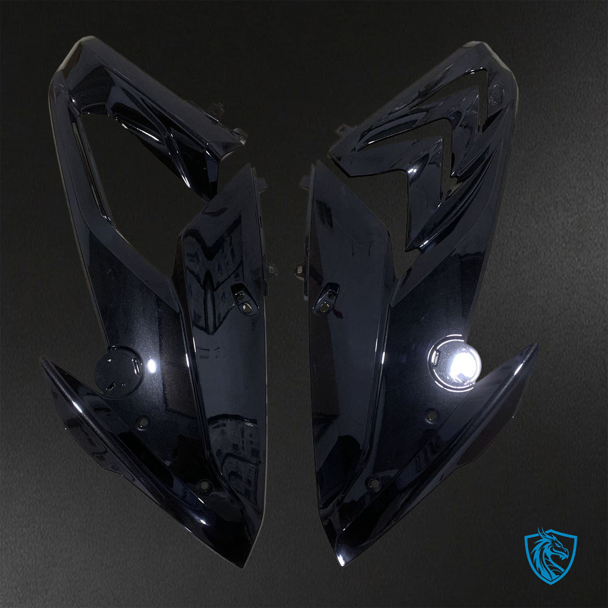 BMW S1000RR (2015-2018) HP4 (2017-2018) Black - Replacement Motorcycle Fairings Kit