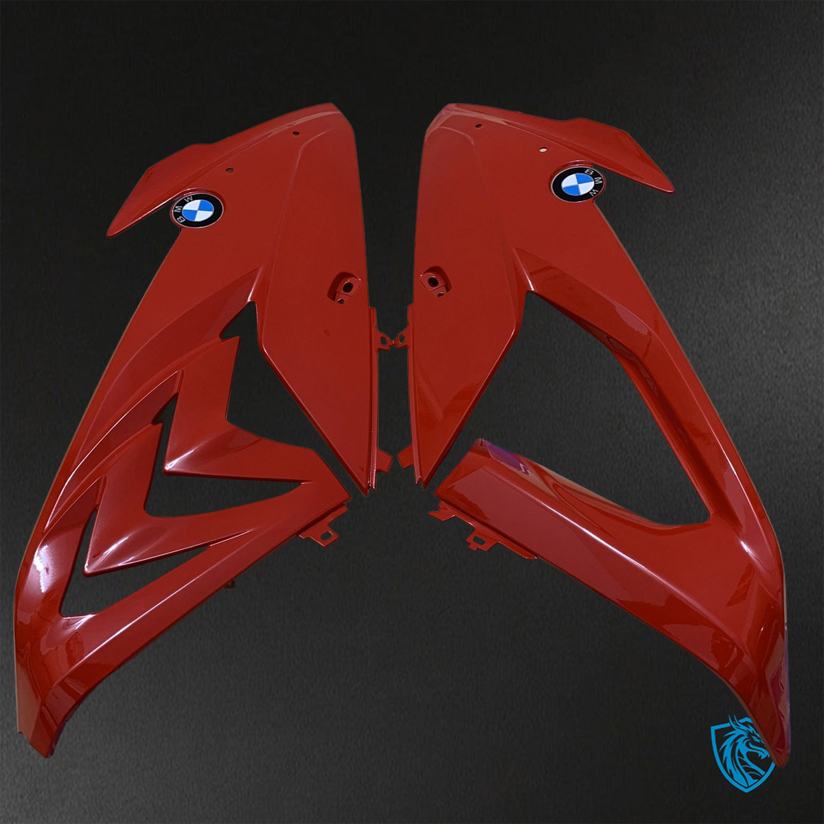 BMW S1000RR (2015-2018) HP4 (2017-2018) Red & Black Fairings Kit - Aftermarket ABS Bodywork