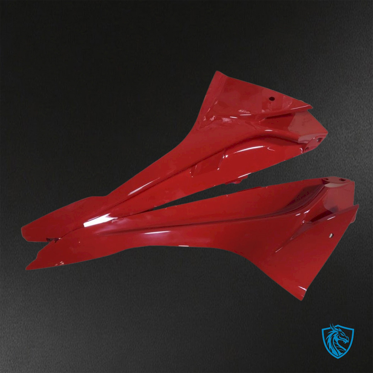 BMW S1000RR (2015-2018) HP4 (2017-2018) Black & Red - Custom ABS Fairing Kit