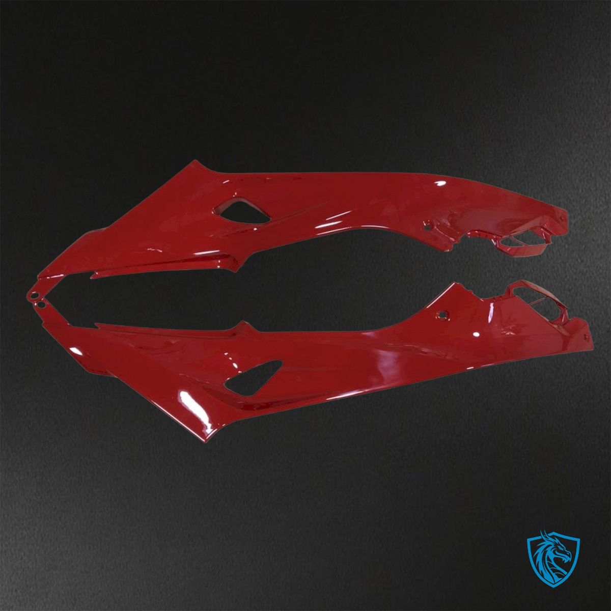 BMW S1000RR (2015-2018) HP4 (2017-2018) Black & Red - Custom ABS Fairing Kit