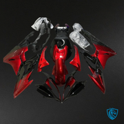 Glossy Red & Black