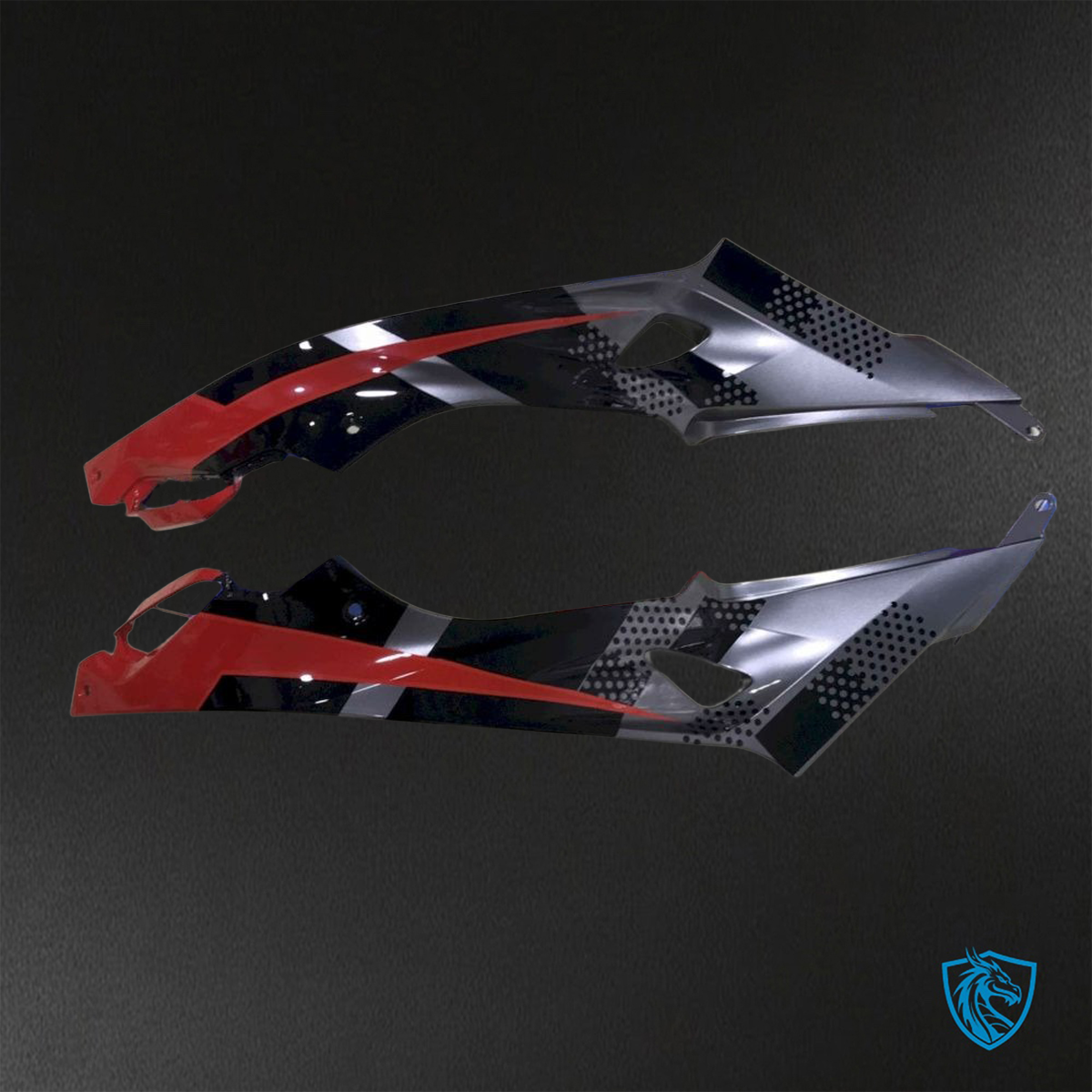 BMW S1000RR (2015-2018) HP4 (2017-2018) Red & Black - Replacement Motorcycle Fairings Kit