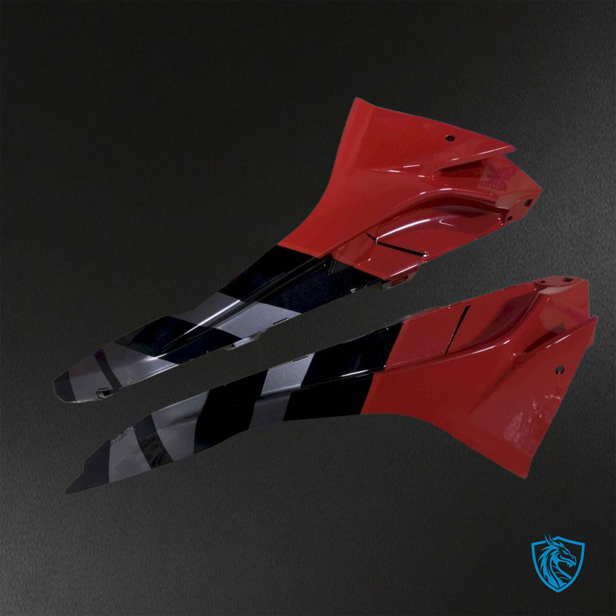 BMW S1000RR (2015-2018) HP4 (2017-2018) Red & Black - Replacement Motorcycle Fairings Kit