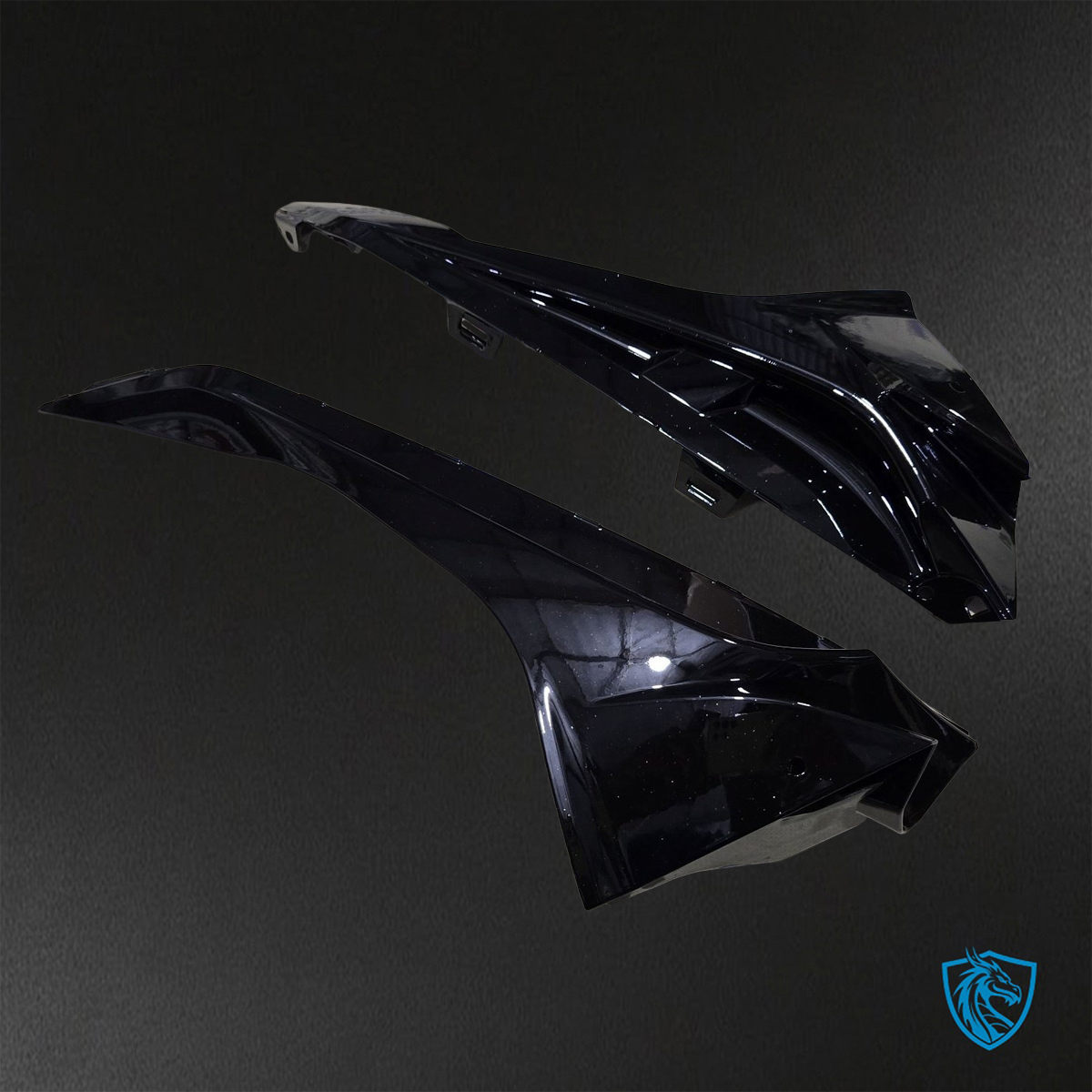 BMW S1000RR (2015-2018) HP4 (2017-2018) Black & White ABS Bodywork - Fairings Kit