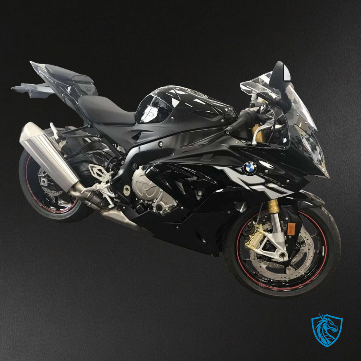 BMW S1000RR (2015-2018) HP4 (2017-2018) Black & White ABS Bodywork - Fairings Kit