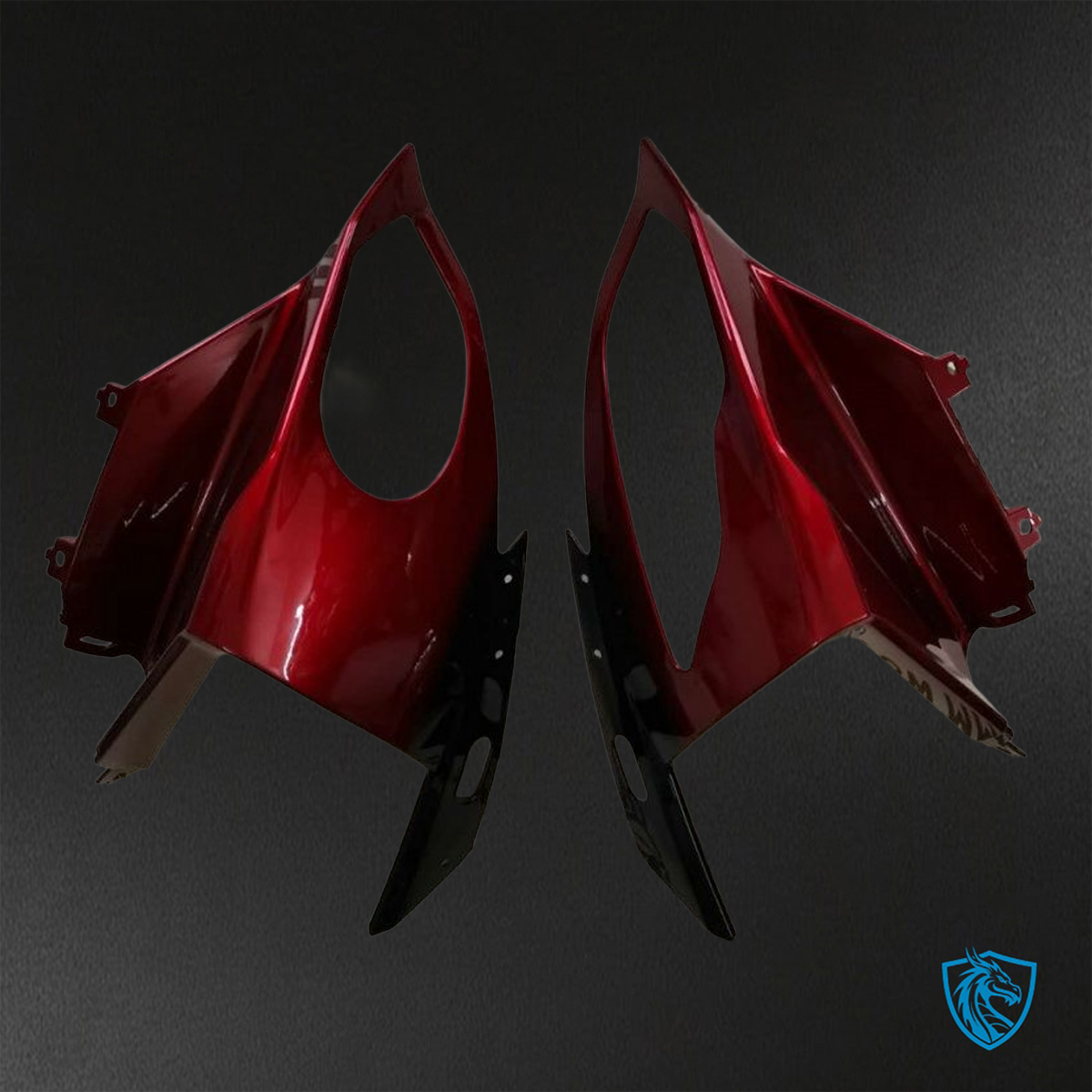 BMW S1000RR (2015-2018) HP4 (2017-2018) Candy Red & Black - Replacement Motorcycle Fairings Kit