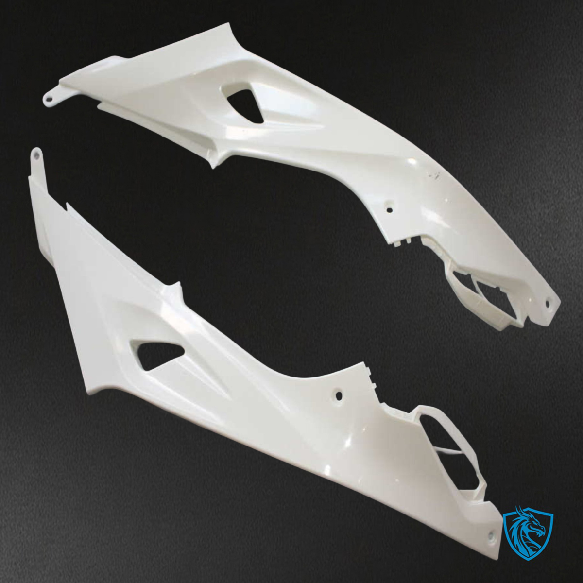 BMW S1000RR (2015-2018) HP4 (2017-2018) White ABS Bodywork - Fairings Kit