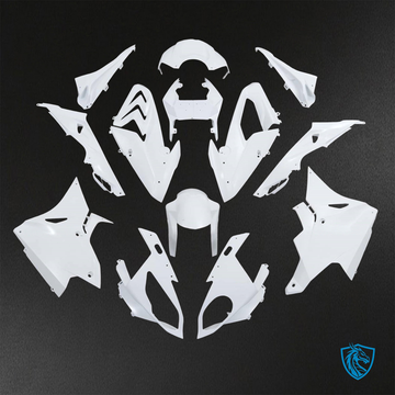 BMW S1000RR (2015-2018) HP4 (2017-2018) White ABS Bodywork - Fairings Kit