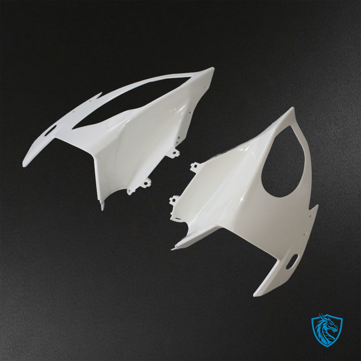 BMW S1000RR (2015-2018) HP4 (2017-2018) White ABS Bodywork - Fairings Kit