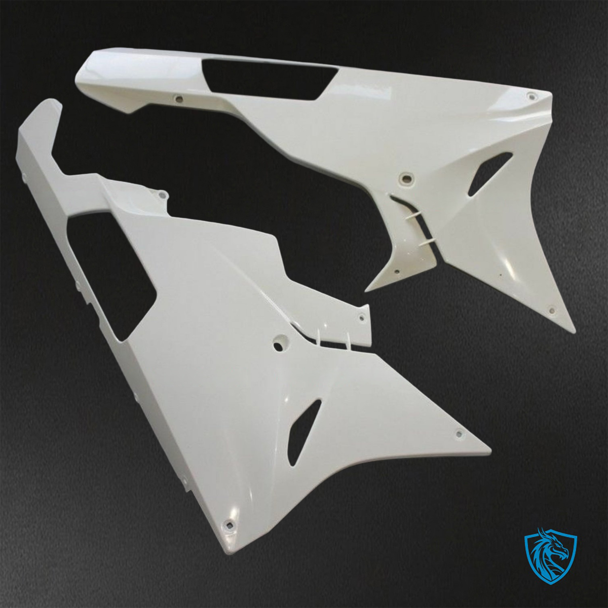 BMW S1000RR (2015-2018) HP4 (2017-2018) White ABS Bodywork - Fairings Kit