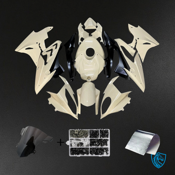 BMW S1000RR (2017-2018) Fairing Kit - Black Cream - ABS Bodywork