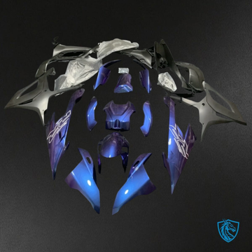 BMW S1000RR (2019-2020) Blue Gradient Fairings Kit - Aftermarket ABS Bodywork
