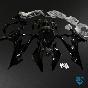BMW S1000RR (2019-2020) Dark Gloss Black - Custom ABS Fairing Kit