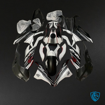 BMW S1000RR (2019-2020) Black & White - MERGEment Motorcycle Fairings Kit