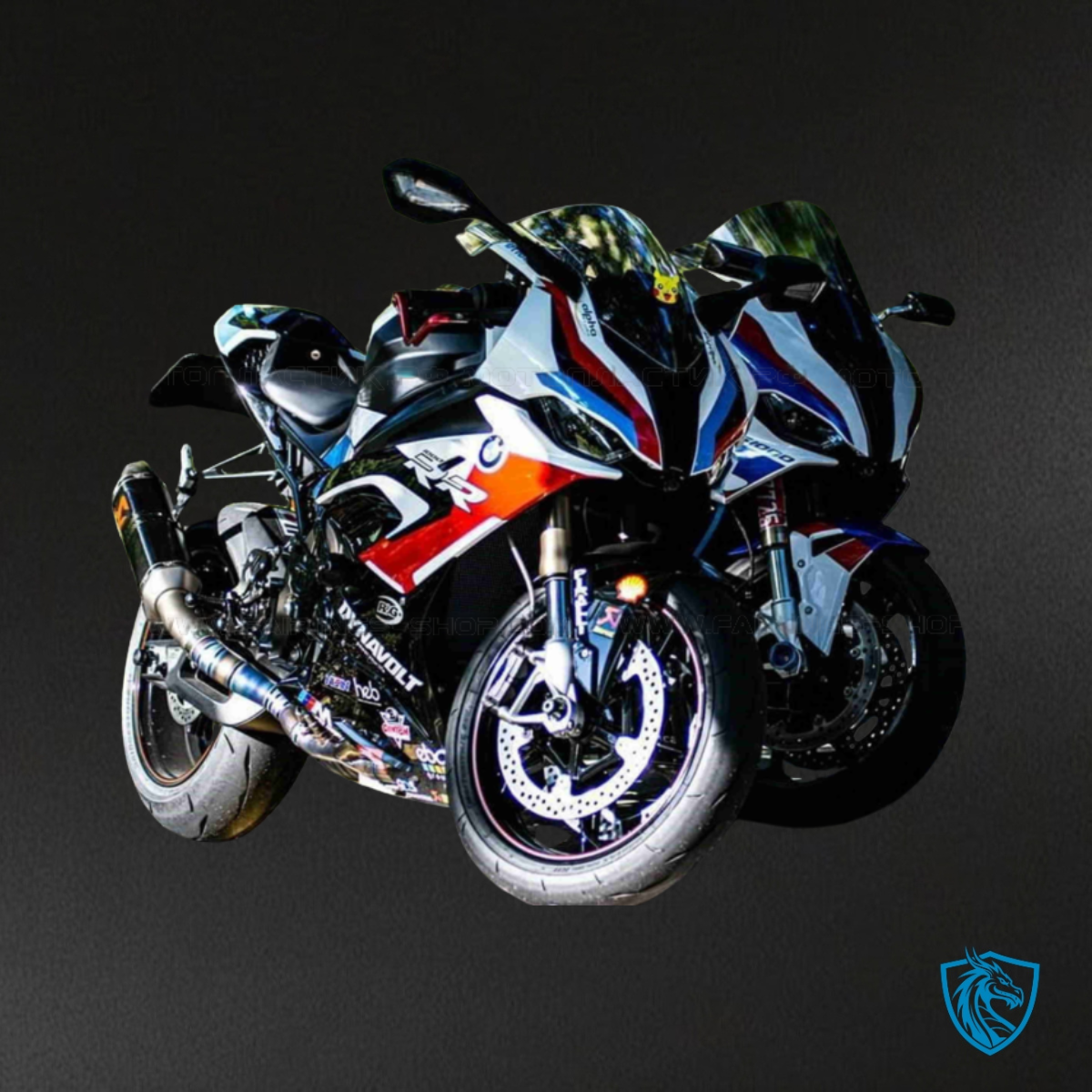BMW S1000RR (2019-2020) White, Black, Red & Blue Fairing Kit | ABS Bodywork