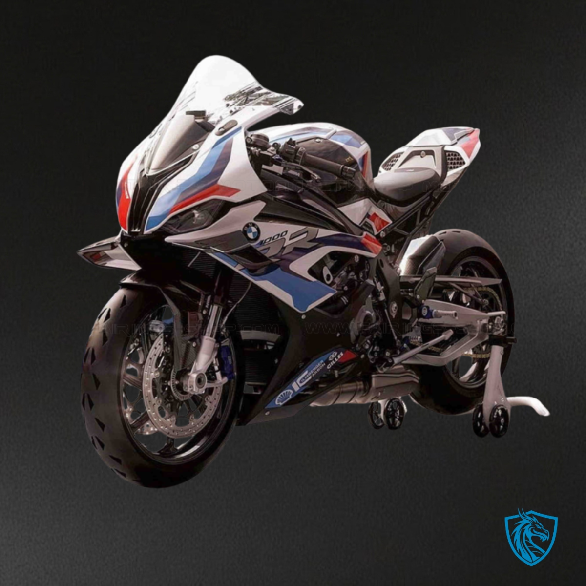 BMW S1000RR (2019-2020) White, Black, Red & Blue Fairing Kit | ABS Bodywork