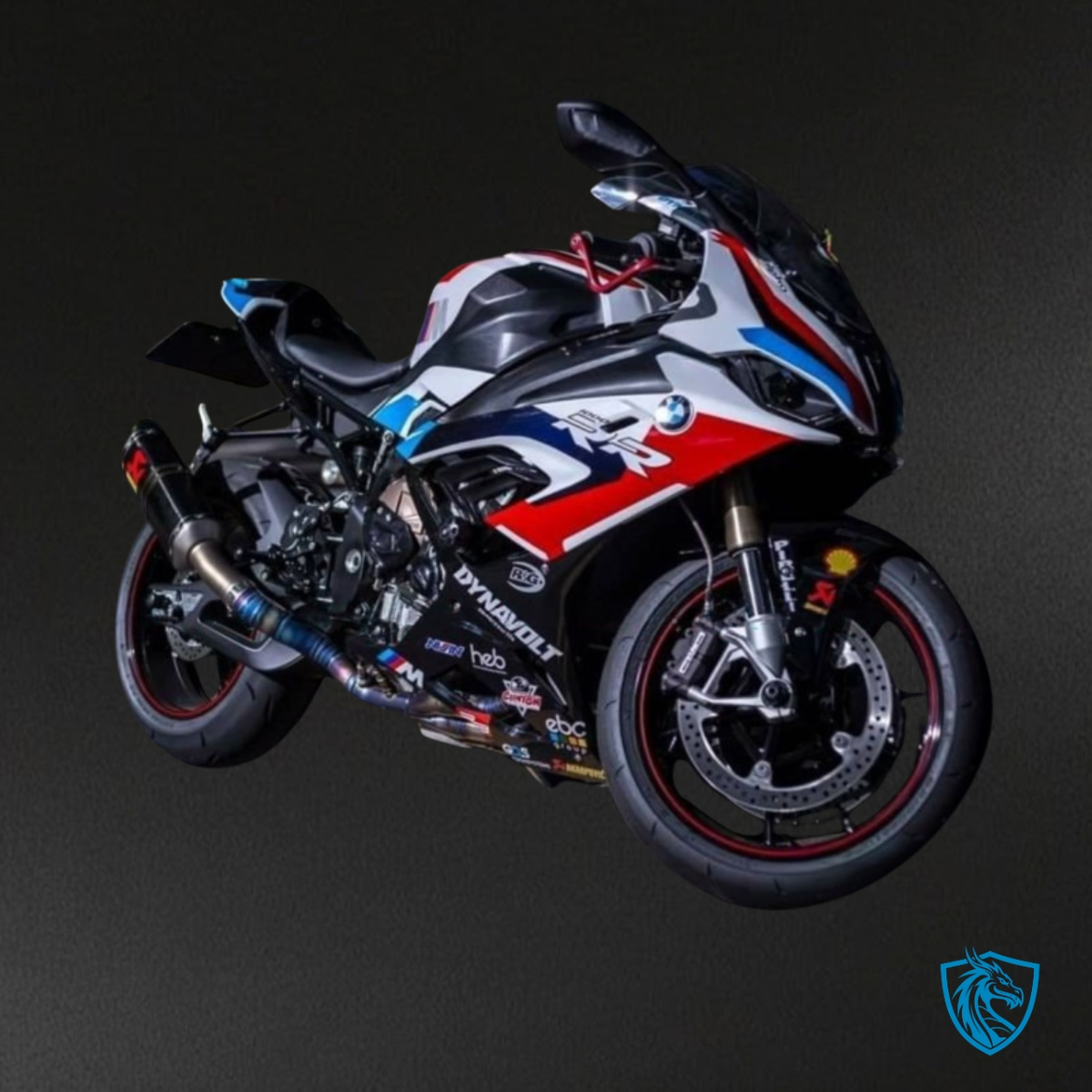 BMW S1000RR (2019-2020) White, Black, Red & Blue Fairing Kit | ABS Bodywork