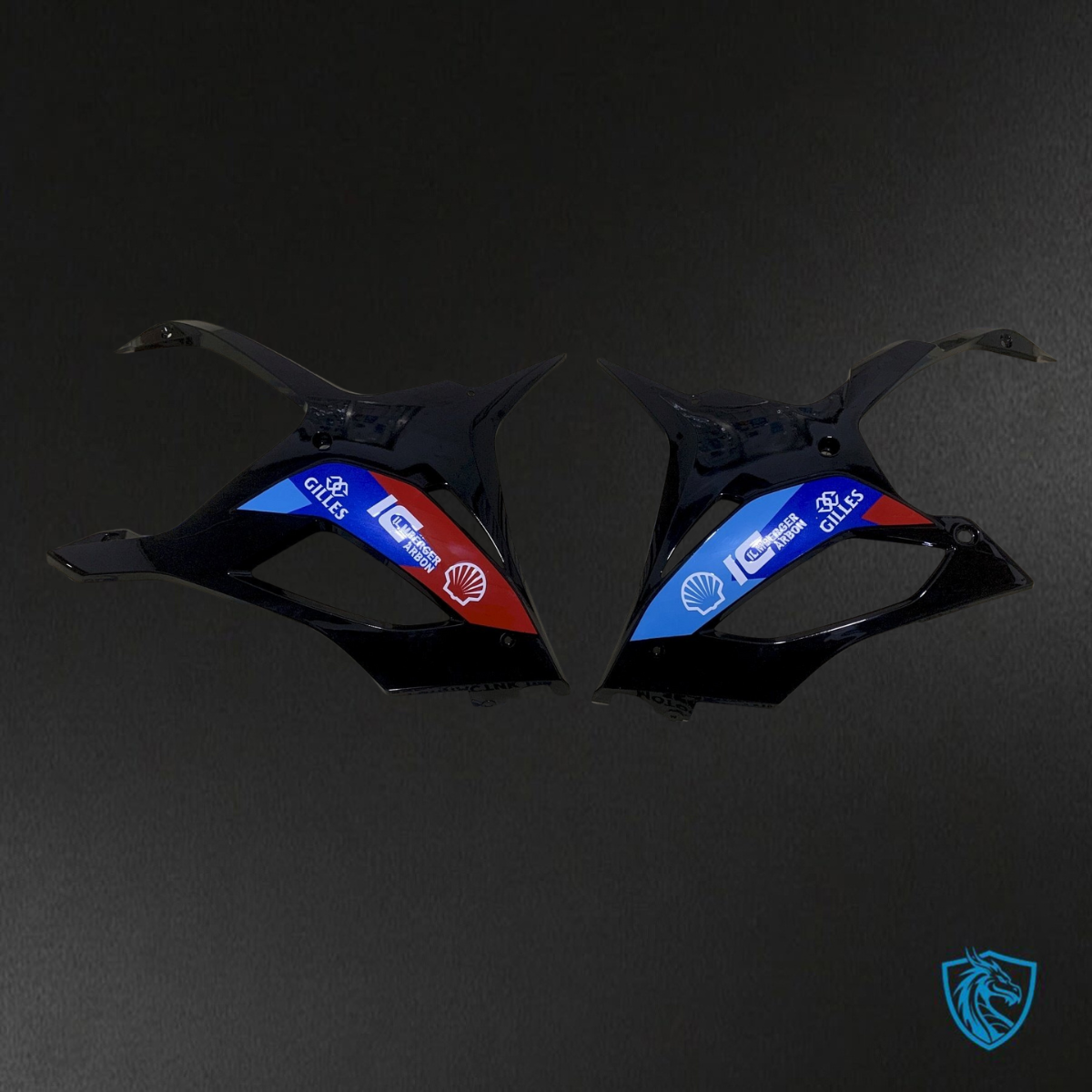 BMW S1000RR (2019-2020) Black, Blue & Red ABS Bodywork - Fairings Kit