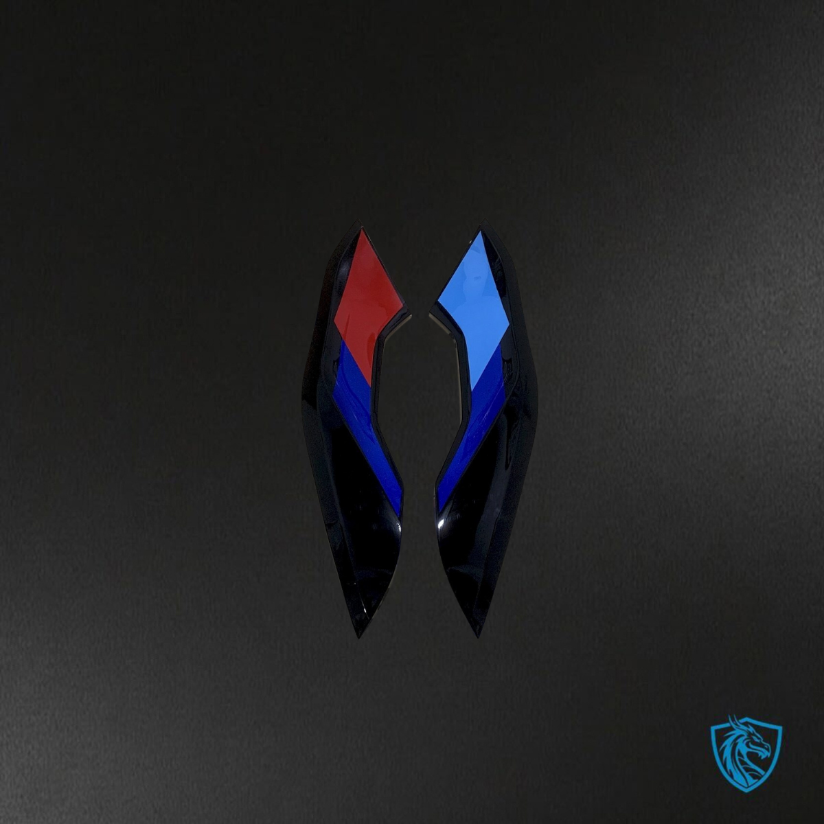 BMW S1000RR (2019-2020) Black, Blue & Red ABS Bodywork - Fairings Kit