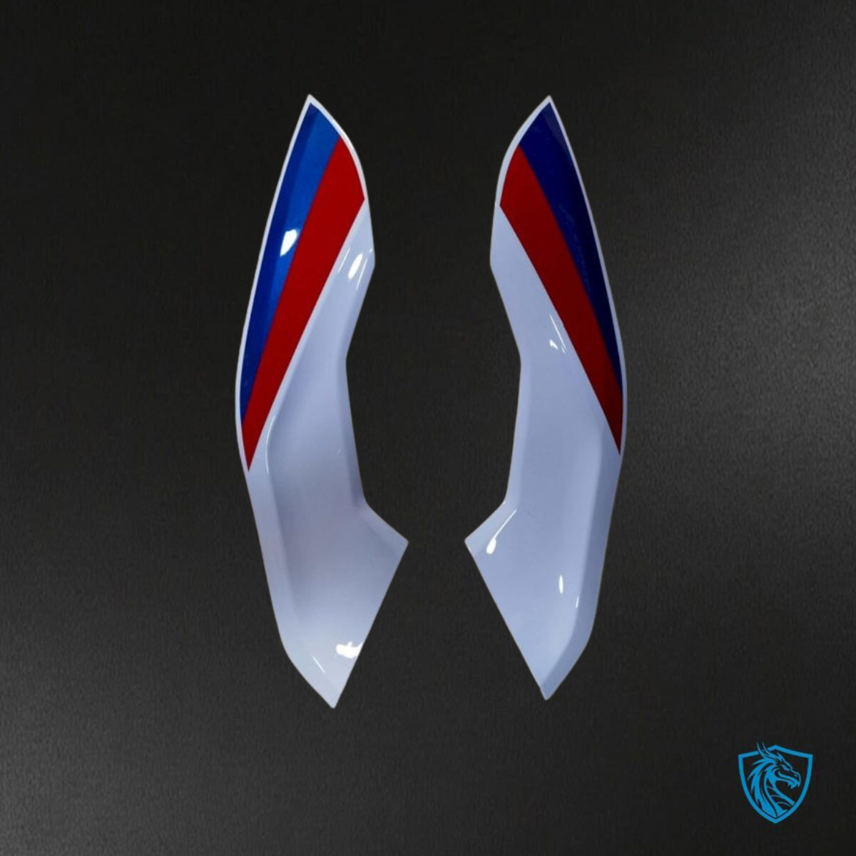 BMW S1000RR (2019-2020) White, Black & Blue - Replacement Motorcycle Fairings Kit
