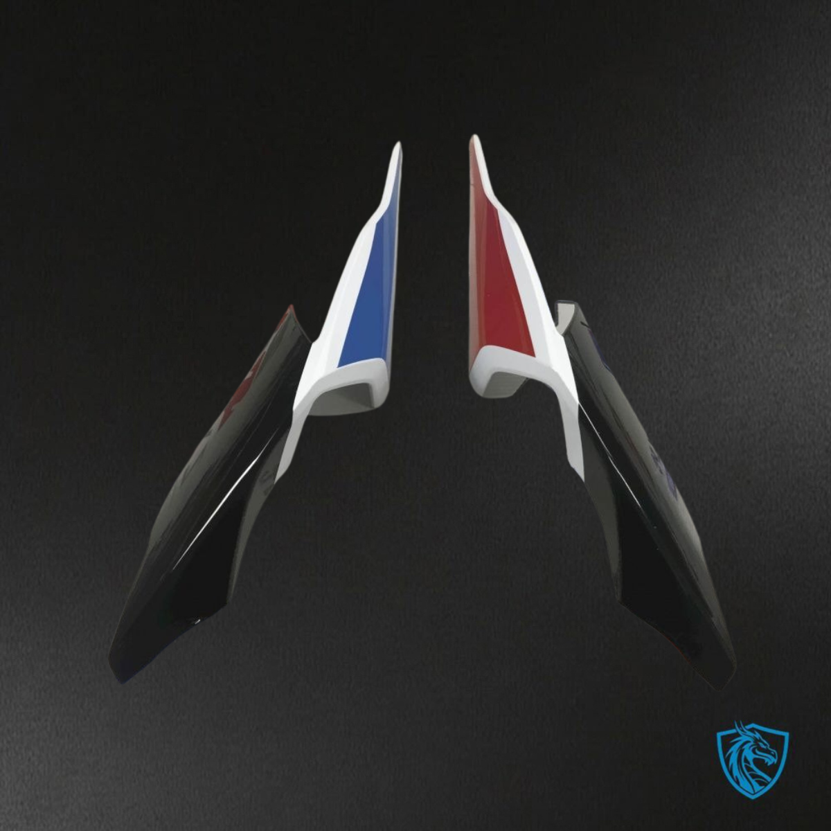 BMW S1000RR (2019-2020) White, Blue, Red & Black - Replacement Motorcycle Fairings Kit