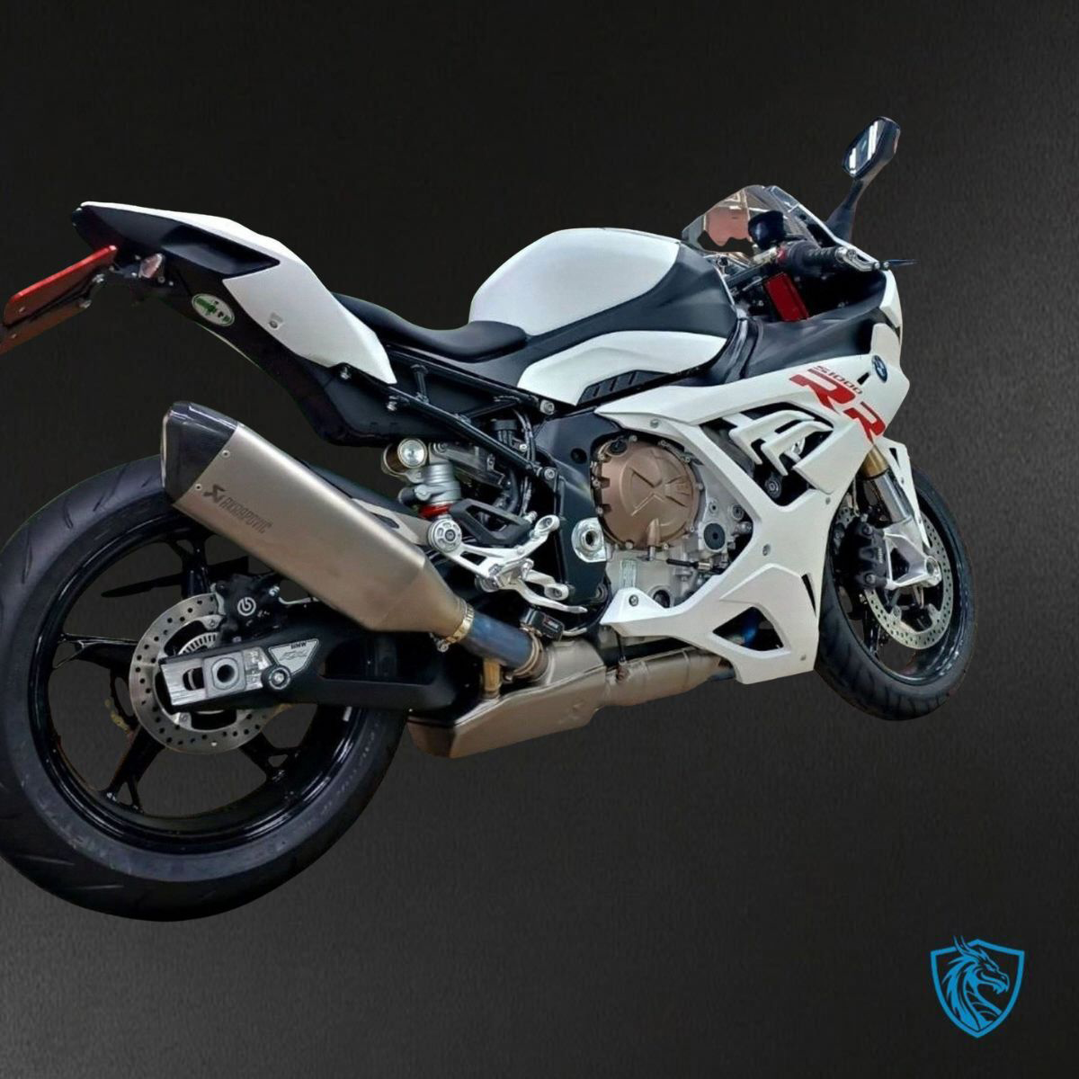 BMW S1000RR (2019-2020) White & Red ABS Bodywork - Fairings Kit