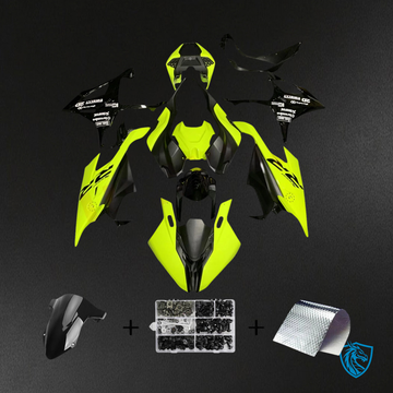 BMW S1000RR (2019-2022) Fairing Kit - Fluorescent Chartreuse - ABS Bodywork
