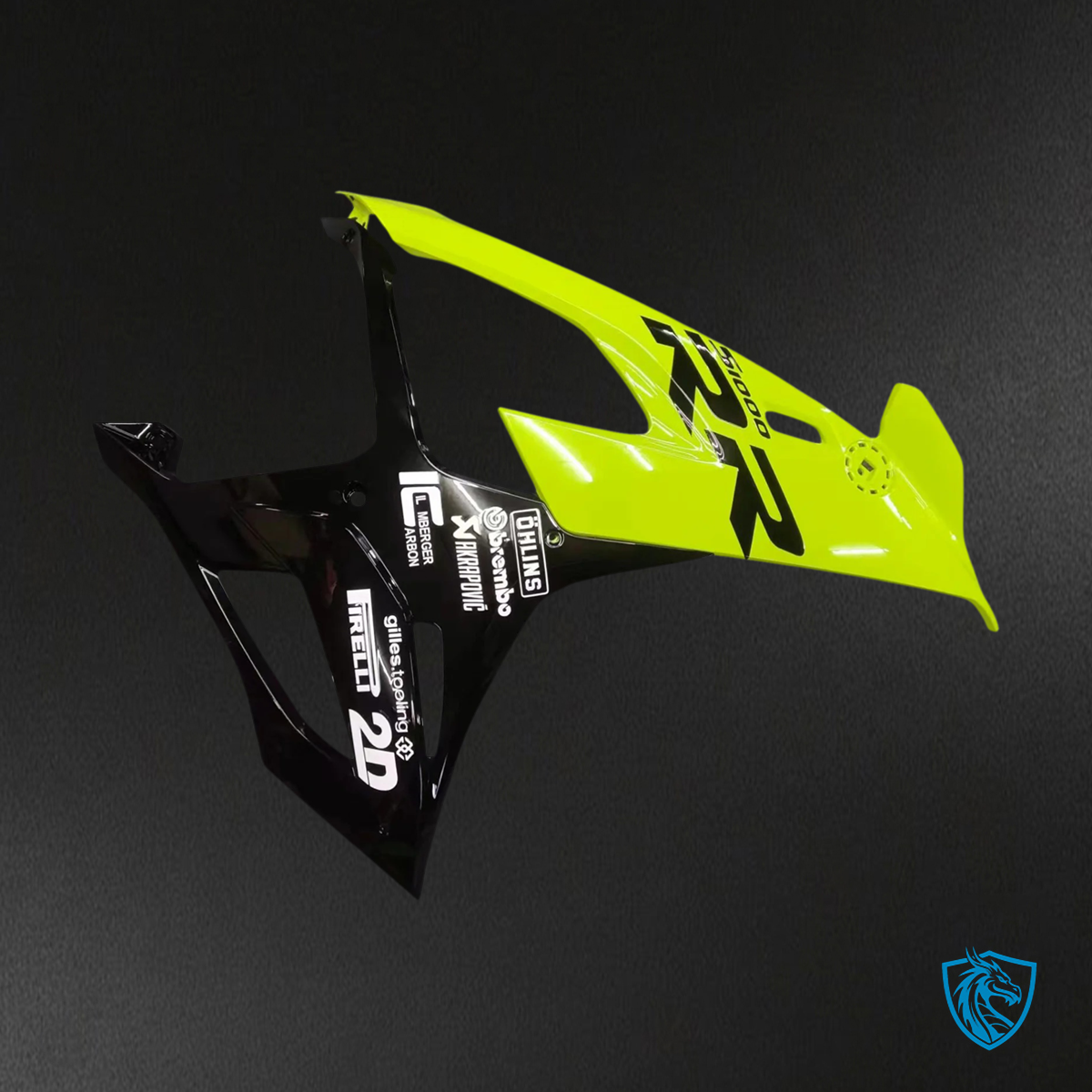 BMW S1000RR (2019-2022) Fairing Kit - Fluorescent Chartreuse - ABS Bodywork