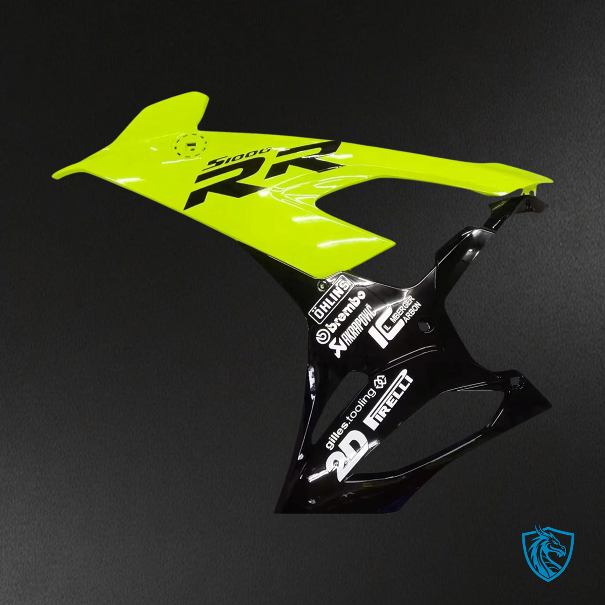BMW S1000RR (2019-2022) Fairing Kit - Fluorescent Chartreuse - ABS Bodywork