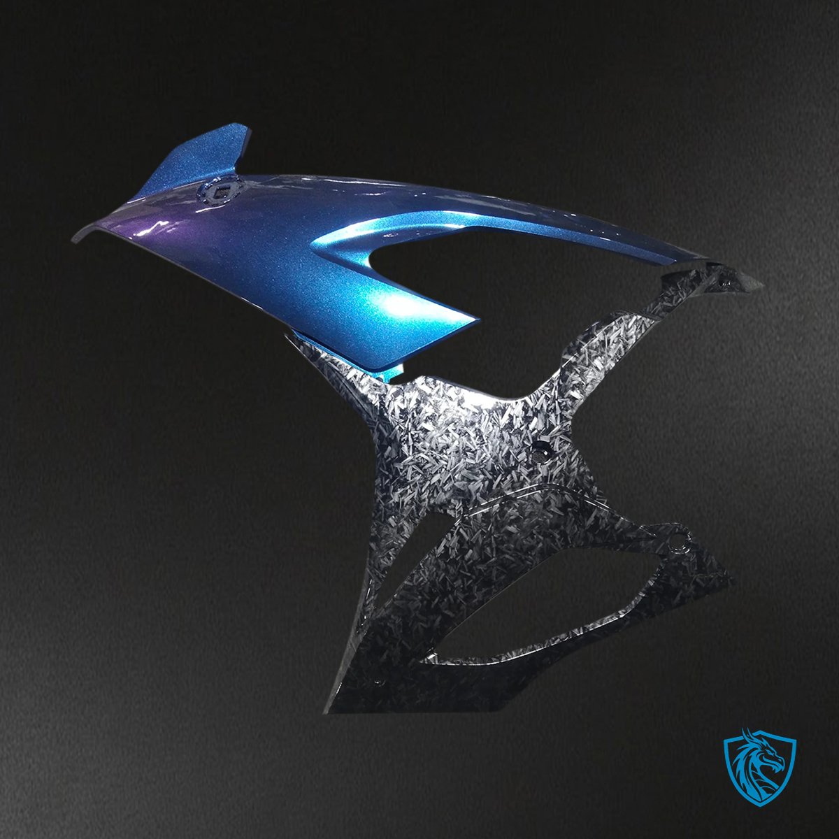 BMW S1000RR (2019-2022) Fairing Kit - Carbon Fiber  Blue - ABS Bodywork