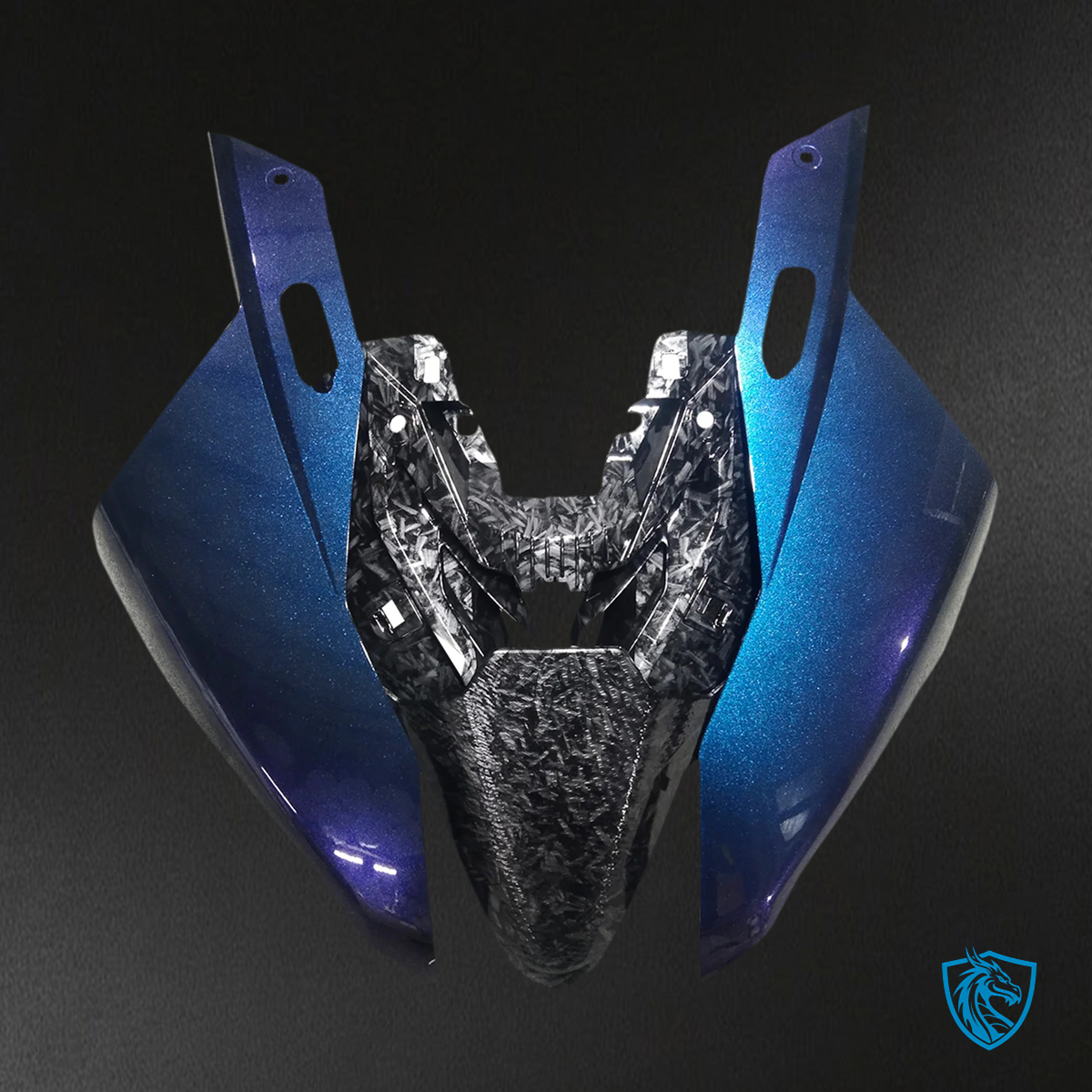 BMW S1000RR (2019-2022) Fairing Kit - Carbon Fiber  Blue - ABS Bodywork