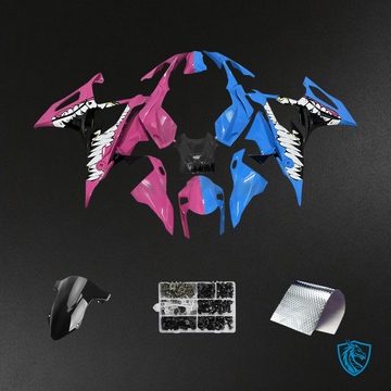 BMW S1000RR (2019-2022) Pink-Blue - Fairing Kit