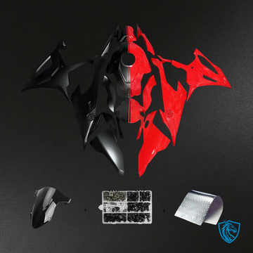 BMW S1000RR (2019-2022) Red and Black - Fairing Kit