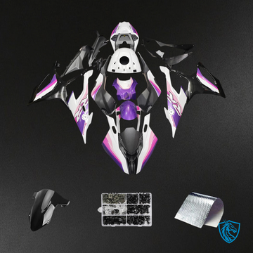 BMW S1000RR (2019-2022) Pink, Purple, White, Black - Fairing Kit