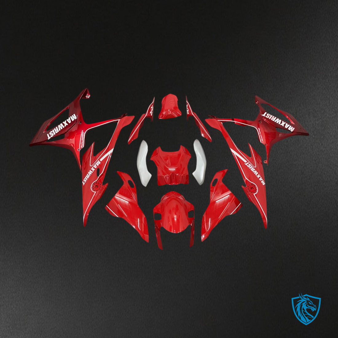 BMW S1000RR (2019-2022) Red - Fairing Set