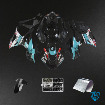 BMW S1000RR (2023-2024) Black & Light Blue - Fairing Kit
