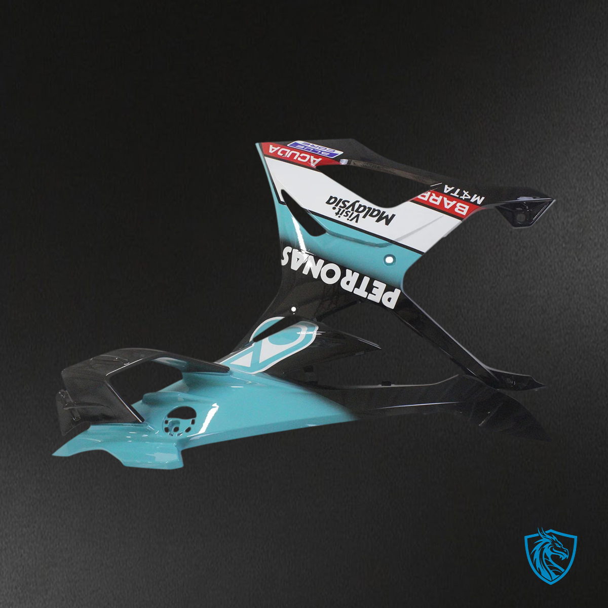 BMW S1000RR (2023-2024) Black & Light Blue - Fairing Kit