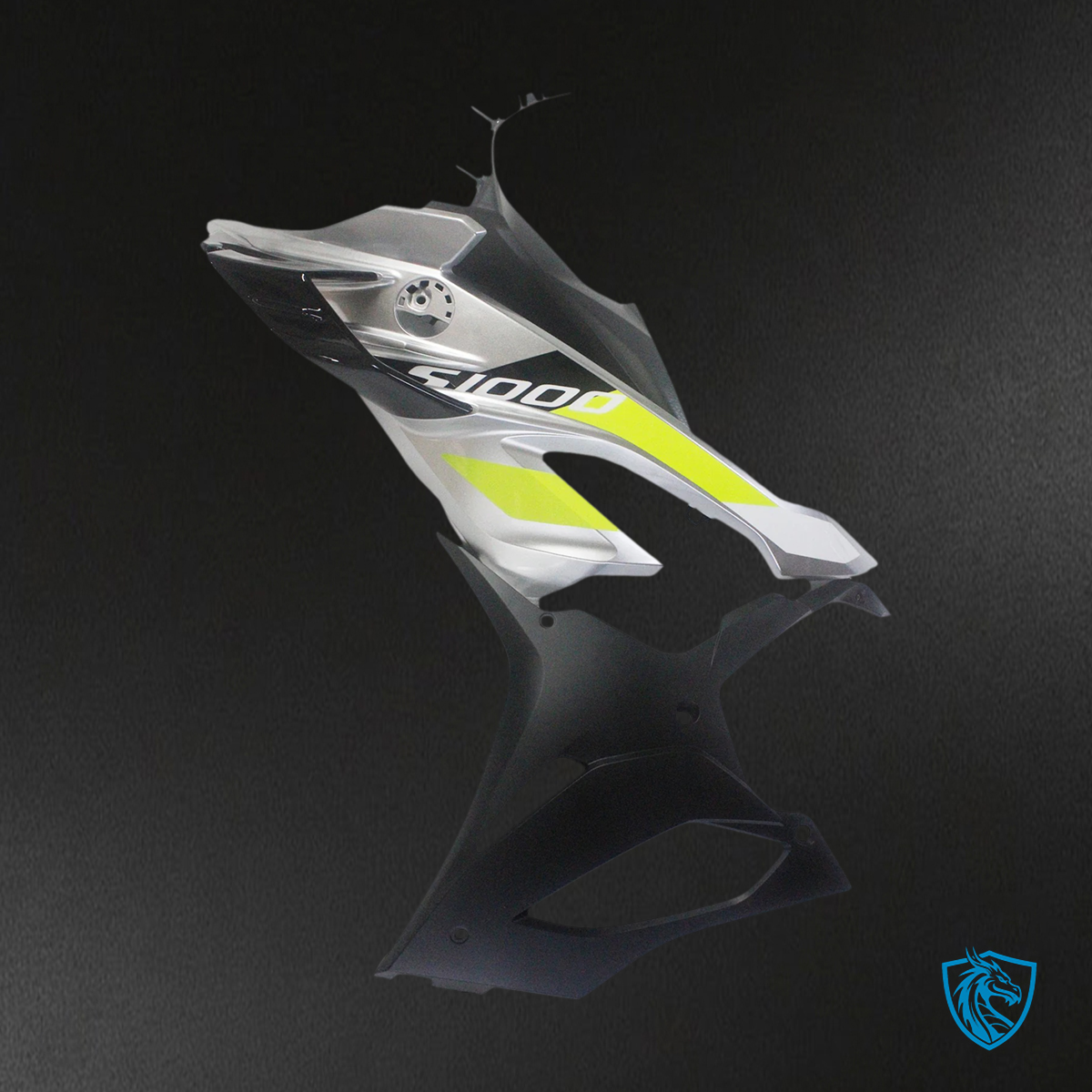 BMW S1000RR (2023-2024) Black Silver & Grey - Fairing Kit