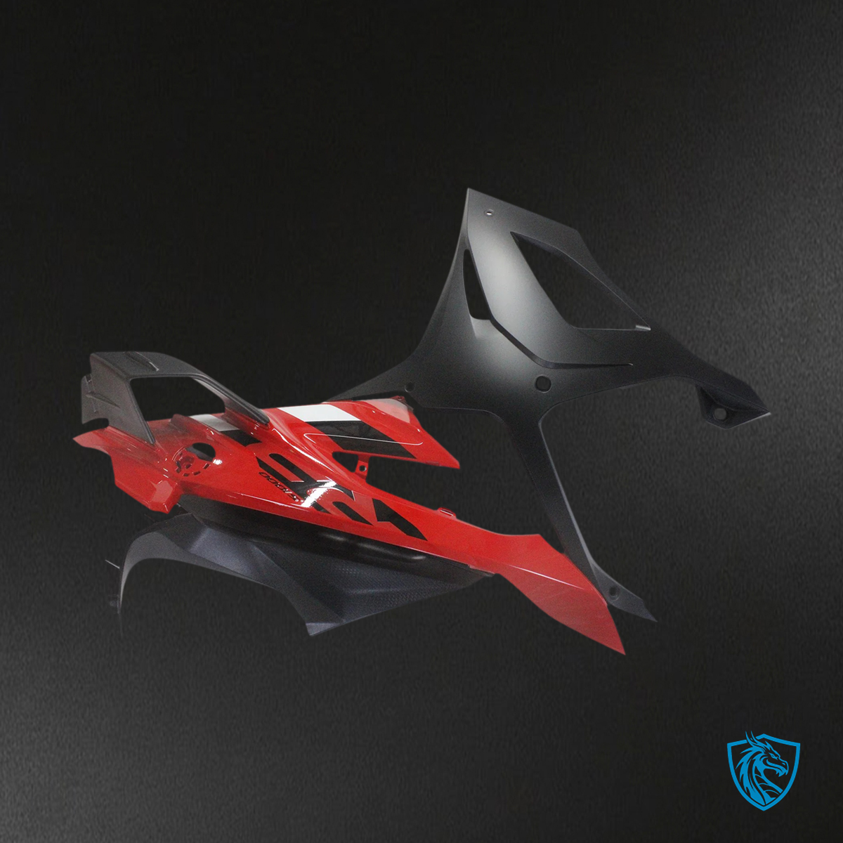 BMW S1000RR M1000RR (2019-2022) - Red & Black - Fairing Set