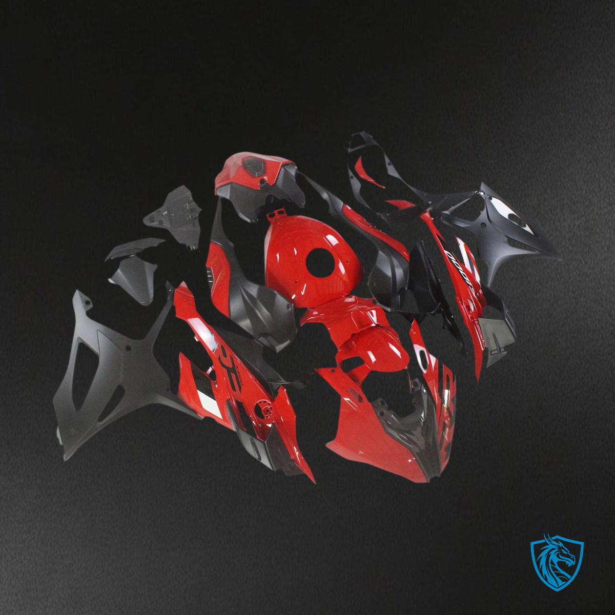 BMW S1000RR (2023-2024) Dark Red - Fairing Kit