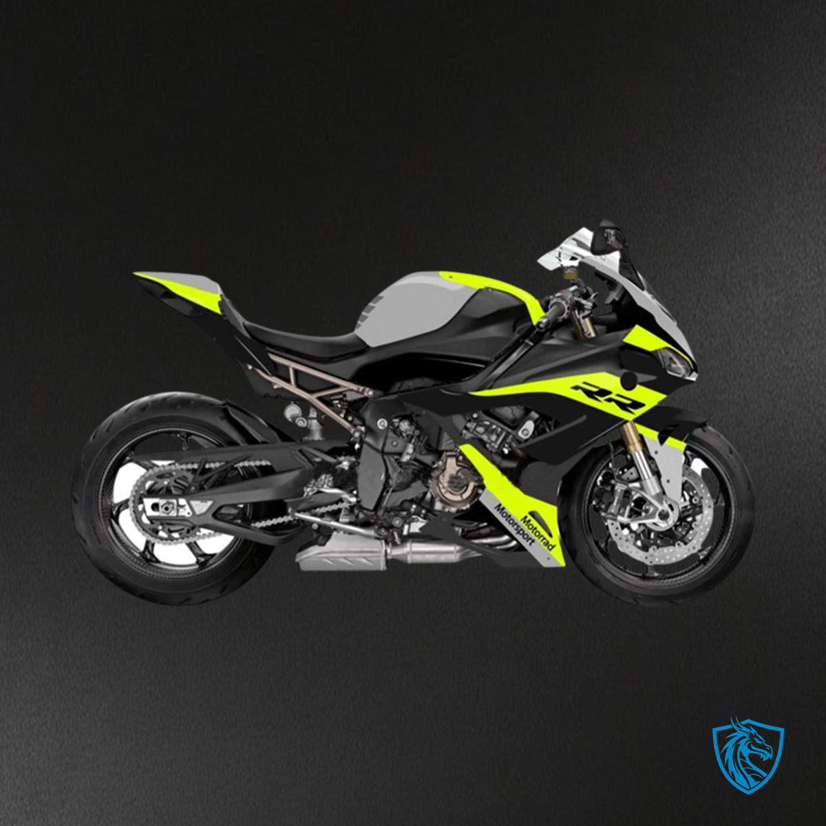 BMW S1000RR M1000RR (2019-2022) Yellow & Black - Fairing Kit
