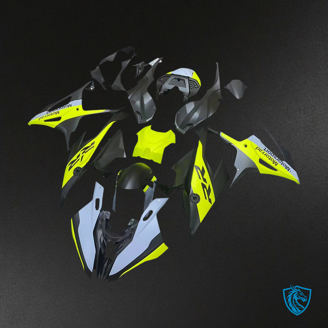 BMW S1000RR M1000RR (2019-2022) Yellow & Black - Fairing Kit