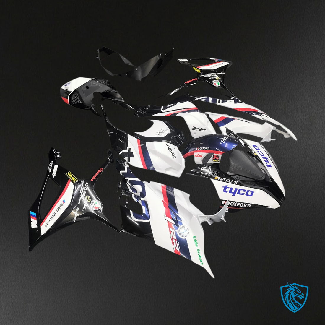 BMW S1000RR M1000RR (2019-2022) White multi - Fairing Kit