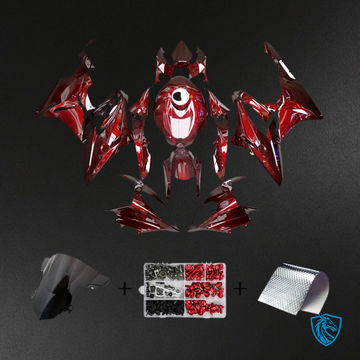 BMW S1000RR 2015-2016 Gloss Maroon Red ABS Fairing Kit - Main View