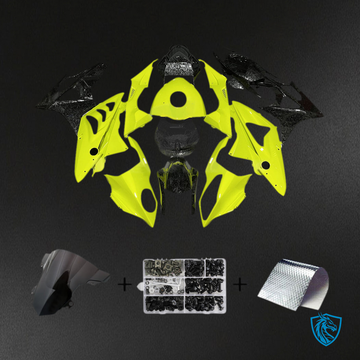 BMW S1000RR (2017-2018) Fairing Kit - High Viz Yellow HP - ABS Bodywork