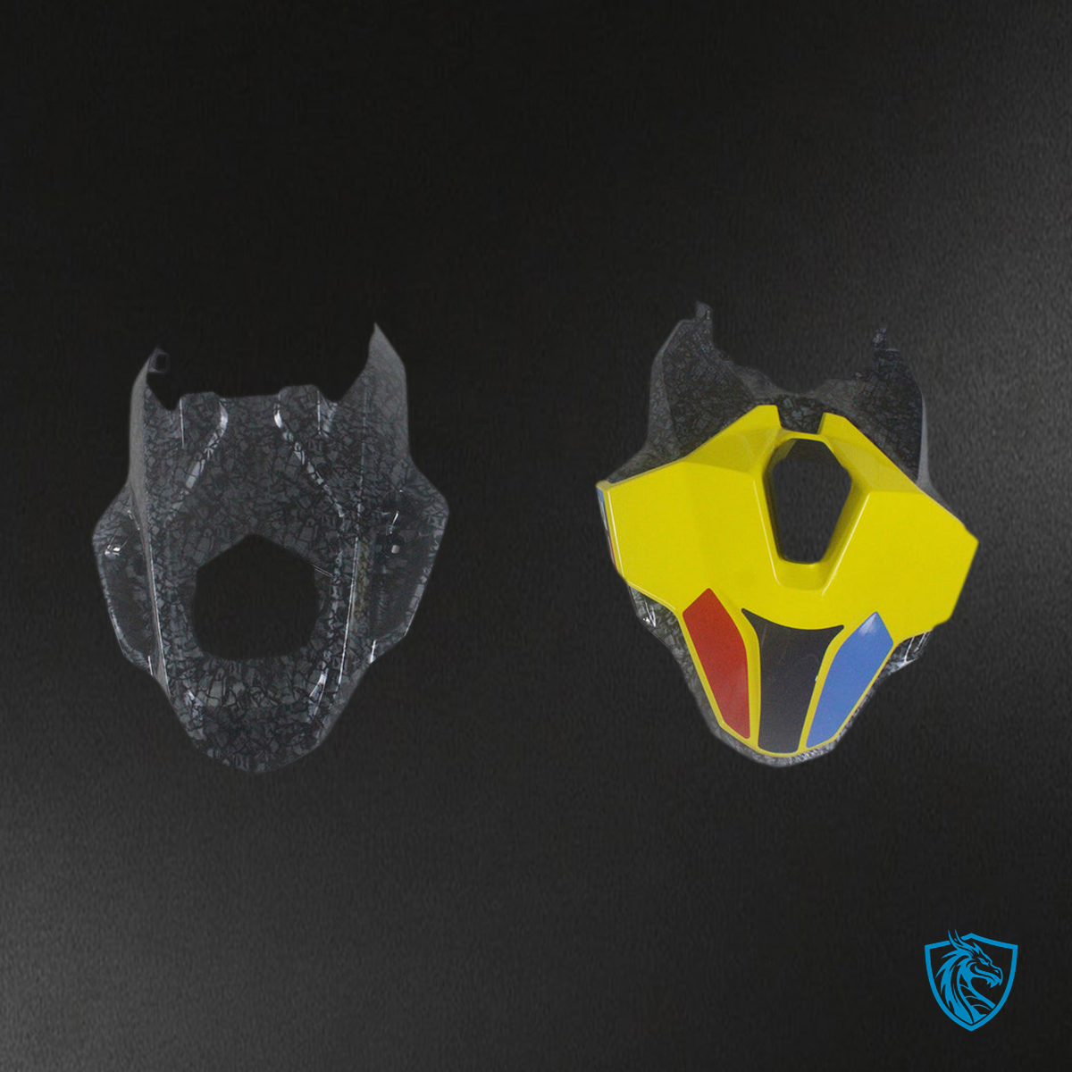 BMW S1000RR (2023-2024) Fairing Kit - Carbon Fiber Kit Yellow Black - ABS Bodywork