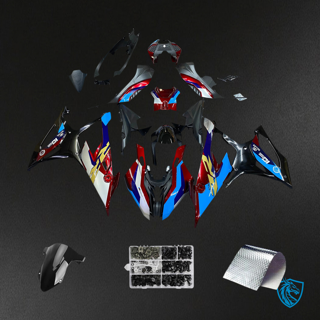 BMW S1000RR M1000RR (2019-2022) Fairing Set - Racing - ABS Bodywork